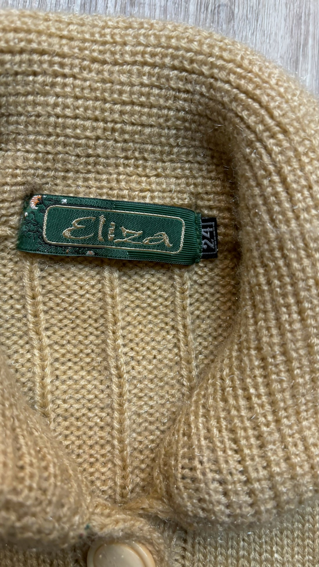 Eliza Tan Knit Cardigan