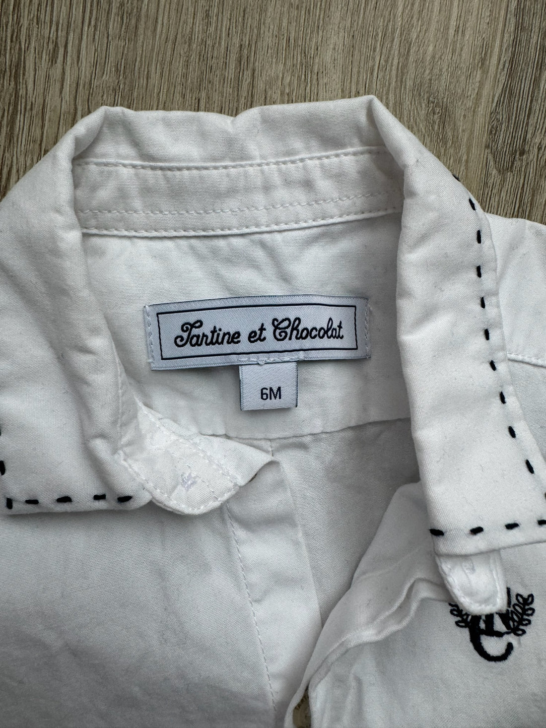 Tartine et Chocolat White Button Down