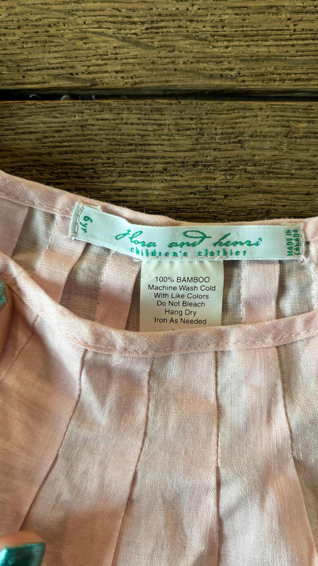 Flora & Henri Pink Top