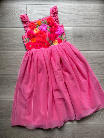 Boden Hot Pink Tulle Dress