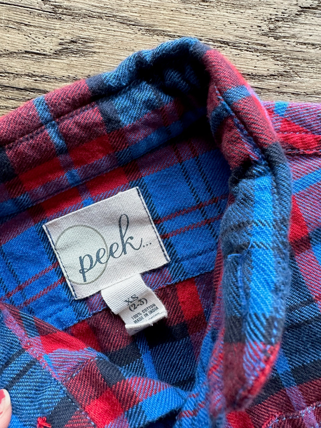 Peek Plaid Button Down