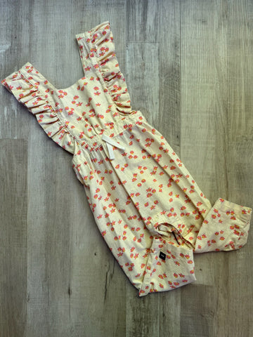 Tea Collection Linen Floral Romper
