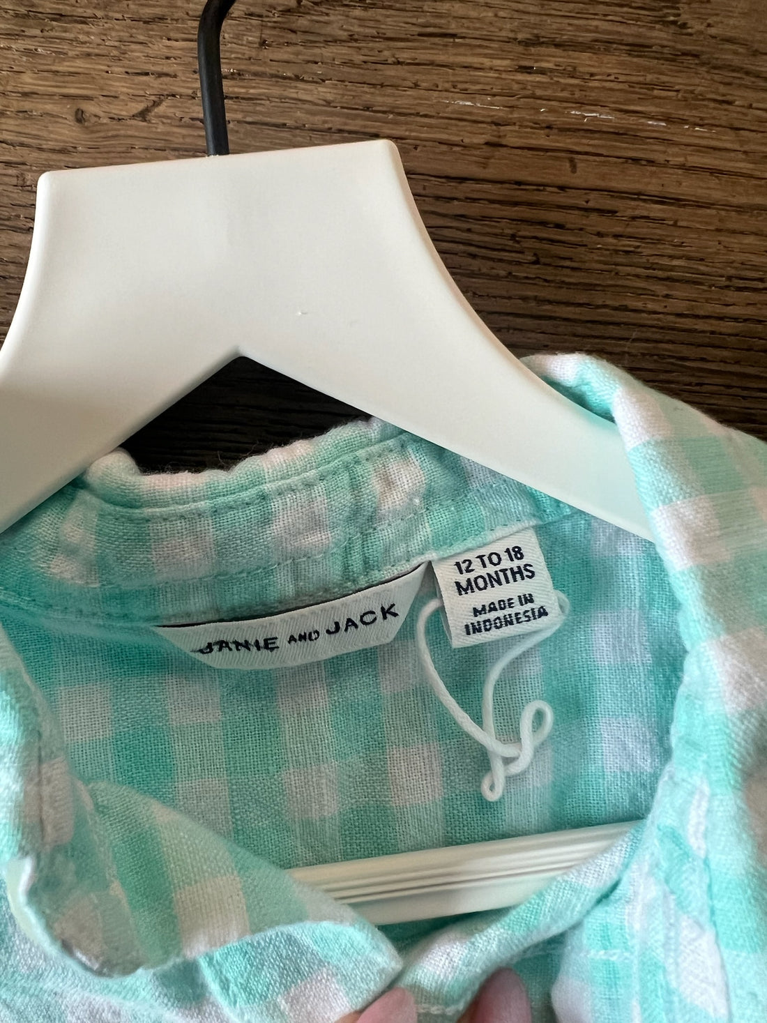 Janie & Jack Light Blue Button Down