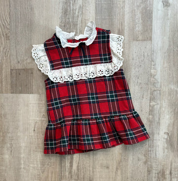 Janie & Jack Plaid Top