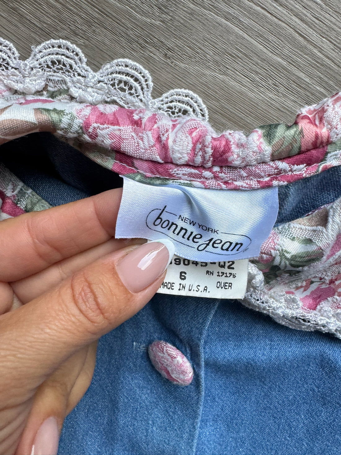 Bonnie Jean Chambray Dress