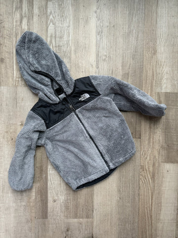 North Face Grey Sherpa Jacket