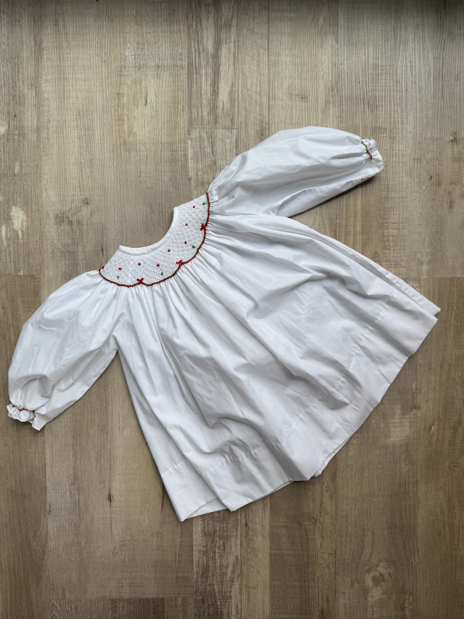 Bailey Boys White Smocked Dress