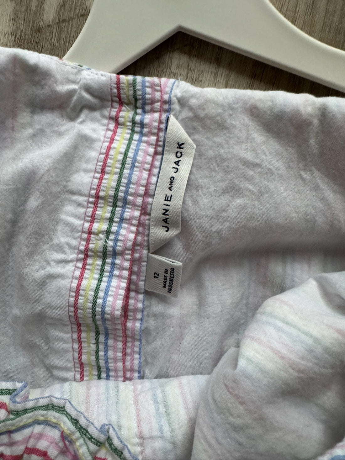 Janie & Jack Striped Romper