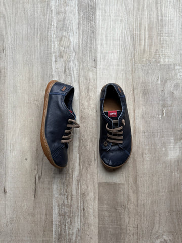 Camper Navy Leather Shoes