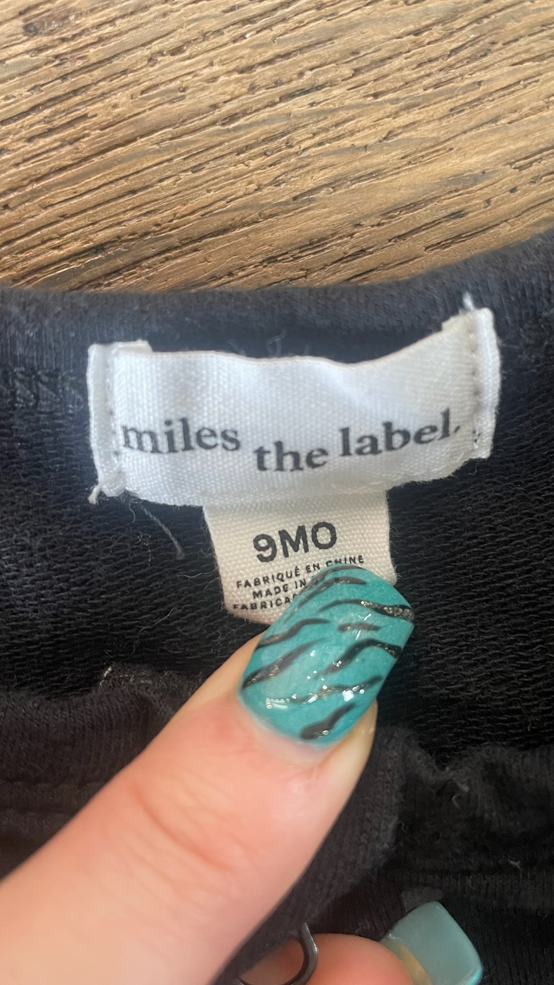 Miles the Label Black Sleeper