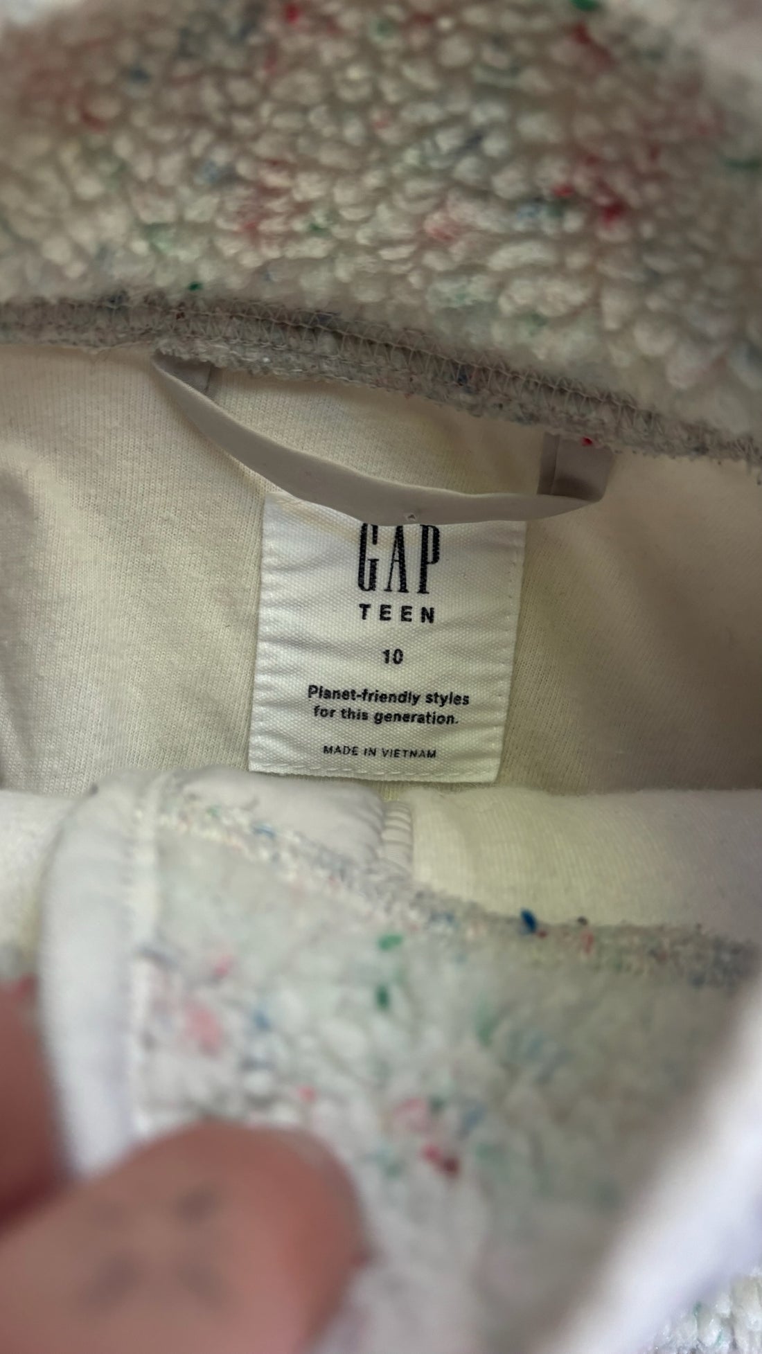 Gap Sherpa Button Down Jacket