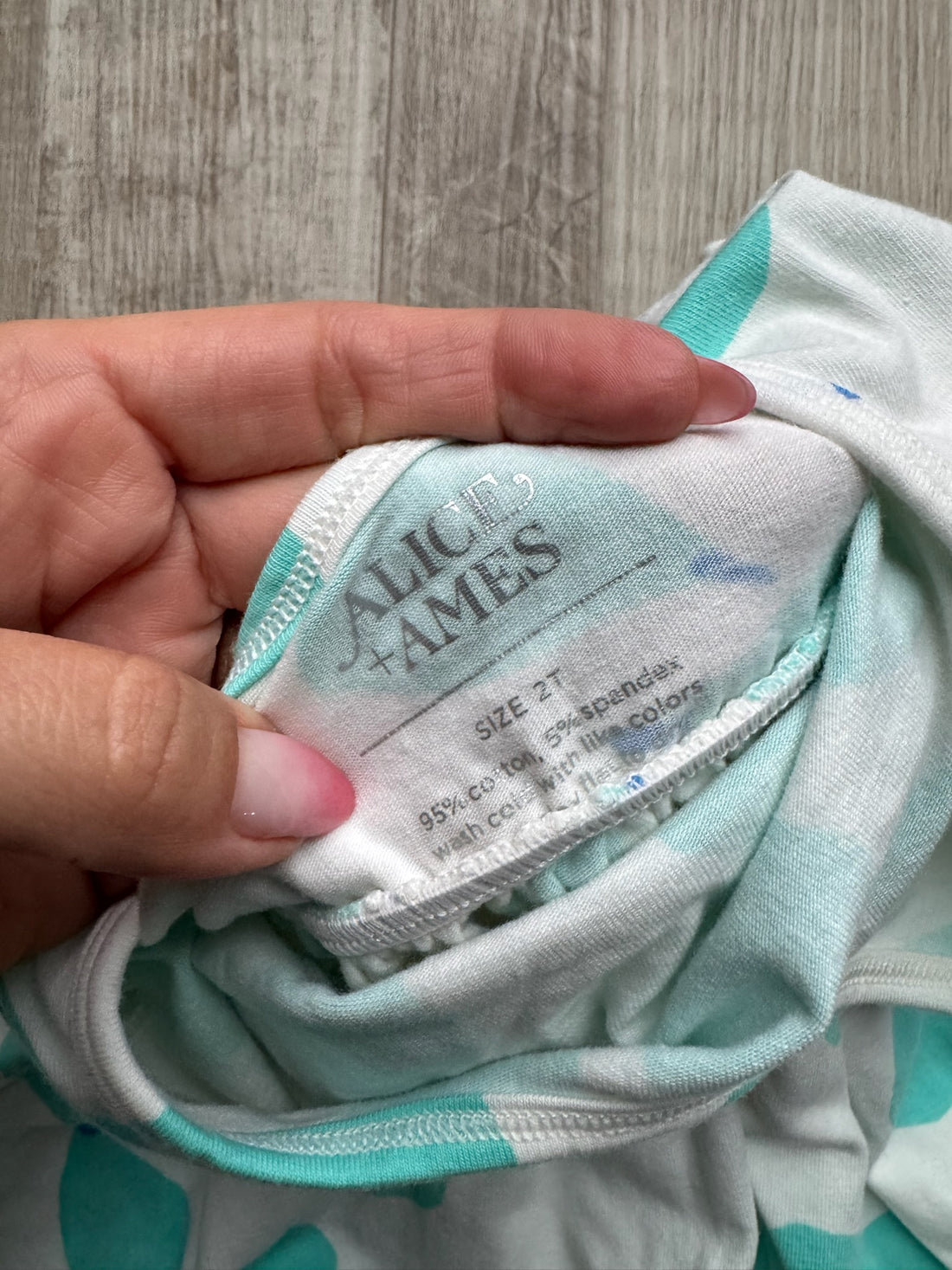 Alice & Ames Blue Pear Dress