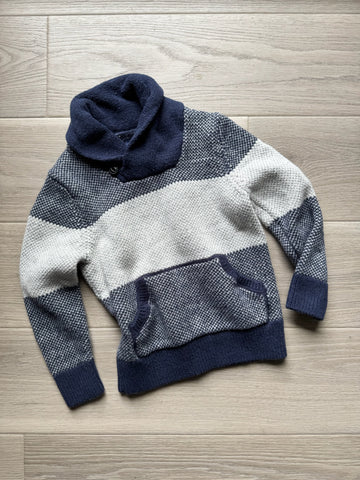 Gap Navy Striped Knit Pullover