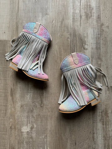 A Bean Co Glitter Boots