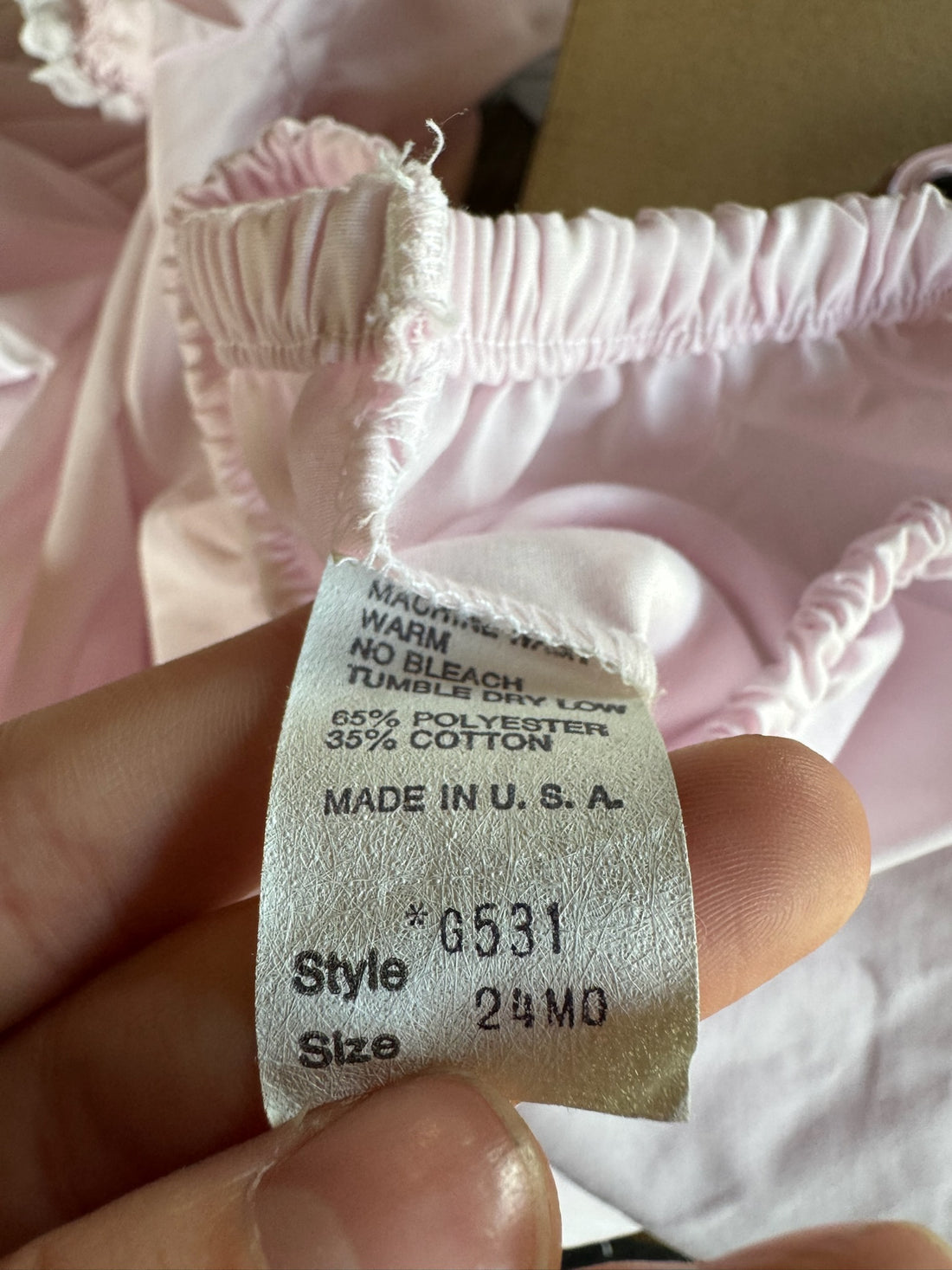 Vintage Pink Goose Set