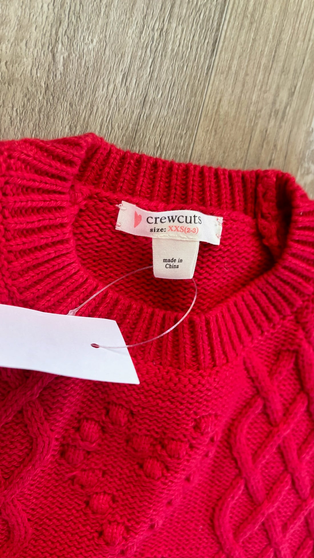 CrewCuts Red Sweater - NEW