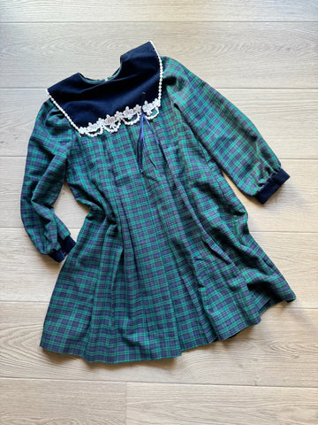 Vintage Plaid Dress