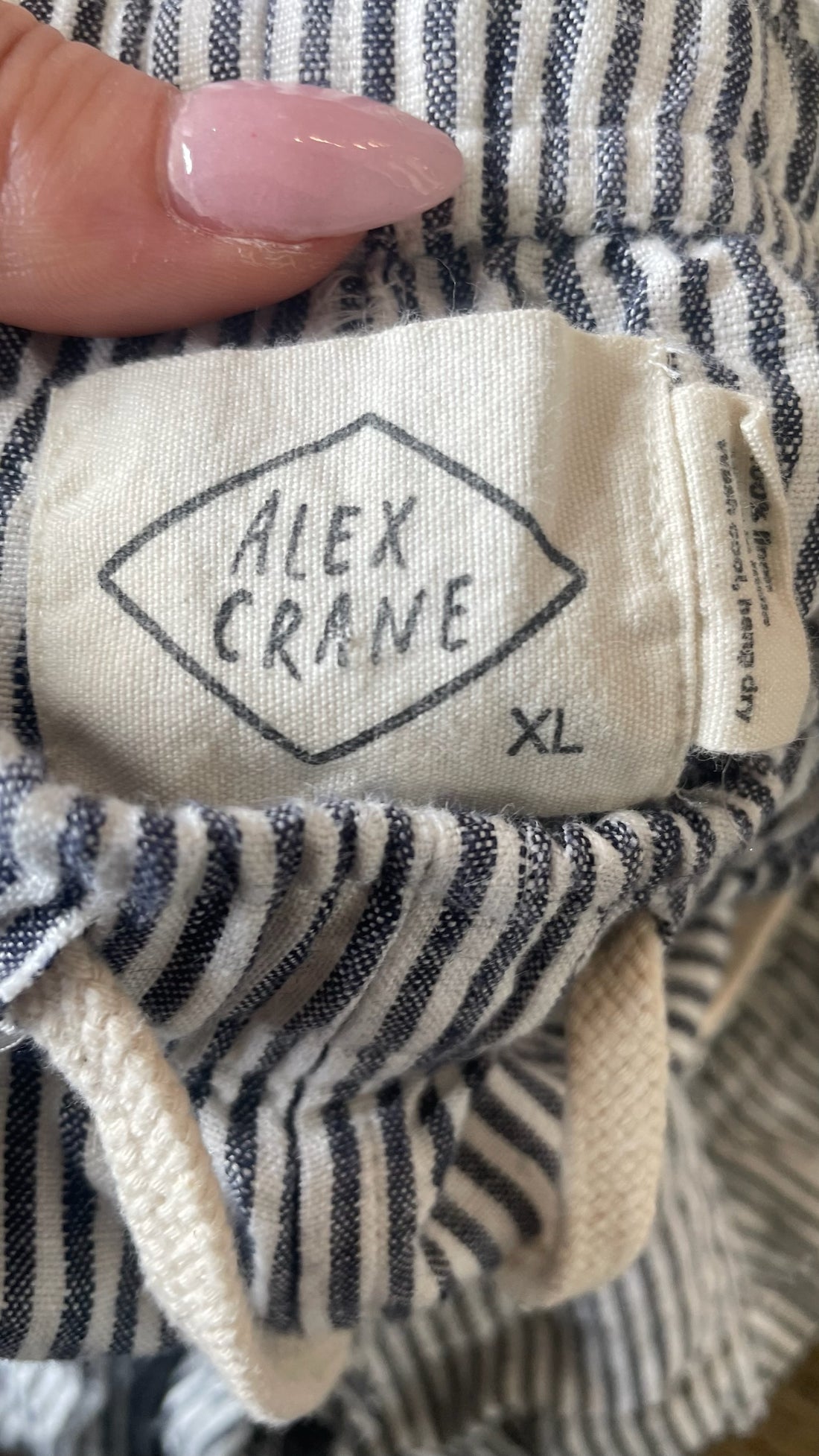 Alex Crane Striped Shorts