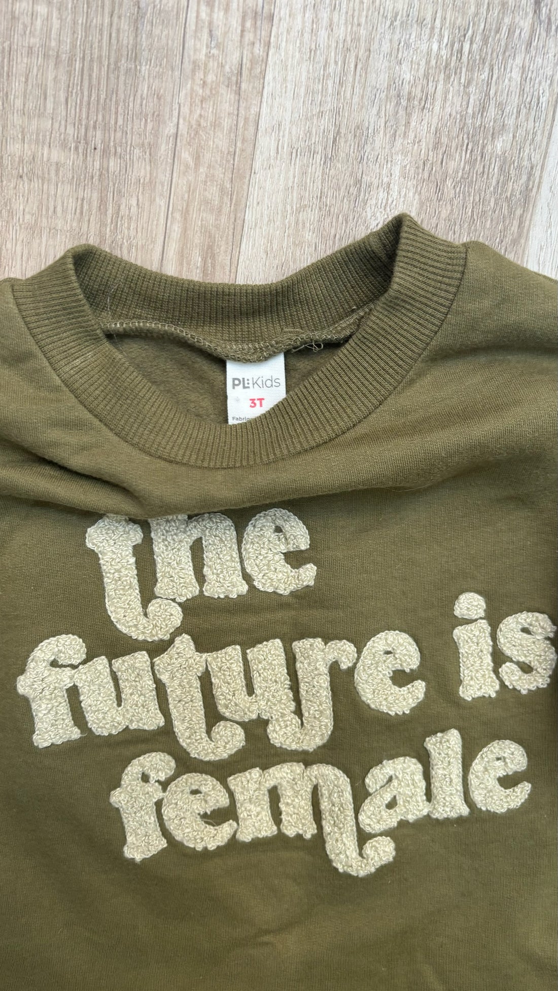 PL Kids Green Pullover
