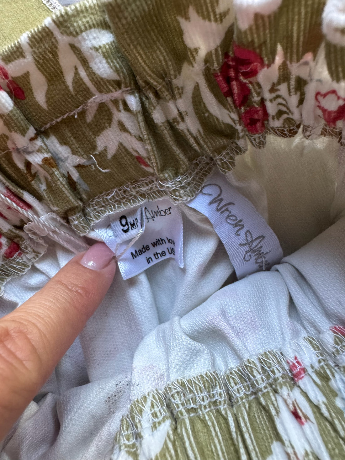 Wren Amber Floral Romper