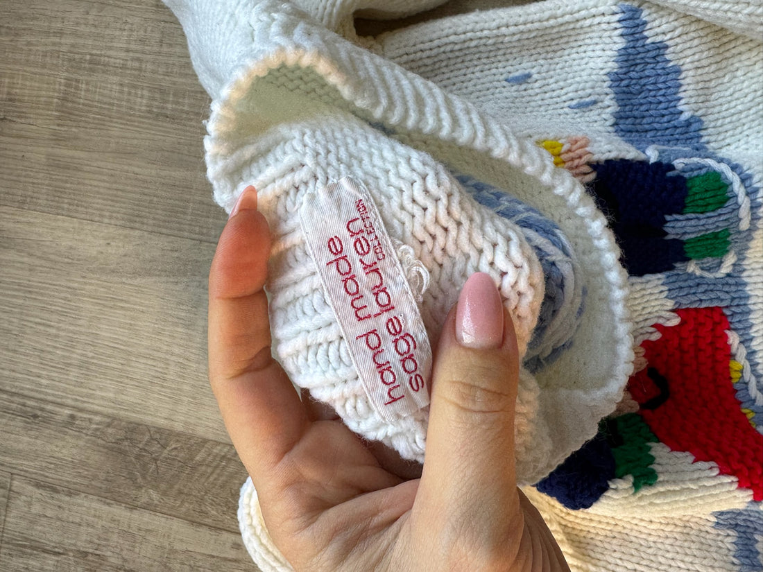 Handknit Umbrella Sweater