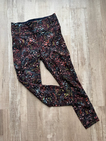 Lulu Foliage Overlay Leggings