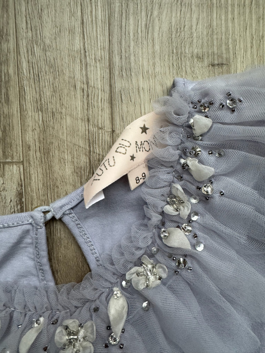 Tutu Du Monde Grey Tulle Dress