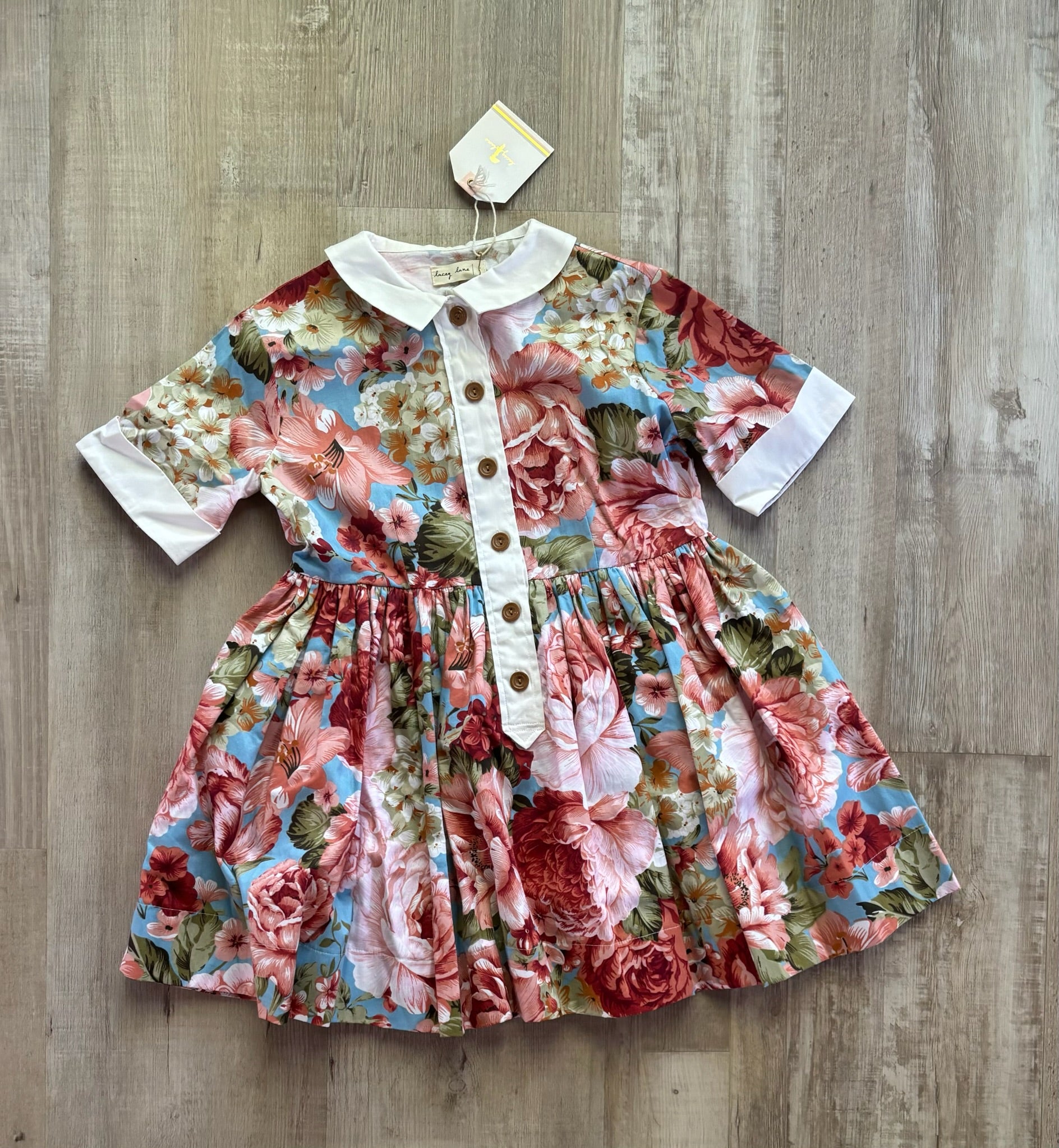 Lacey Lane Floral Dress - NEW