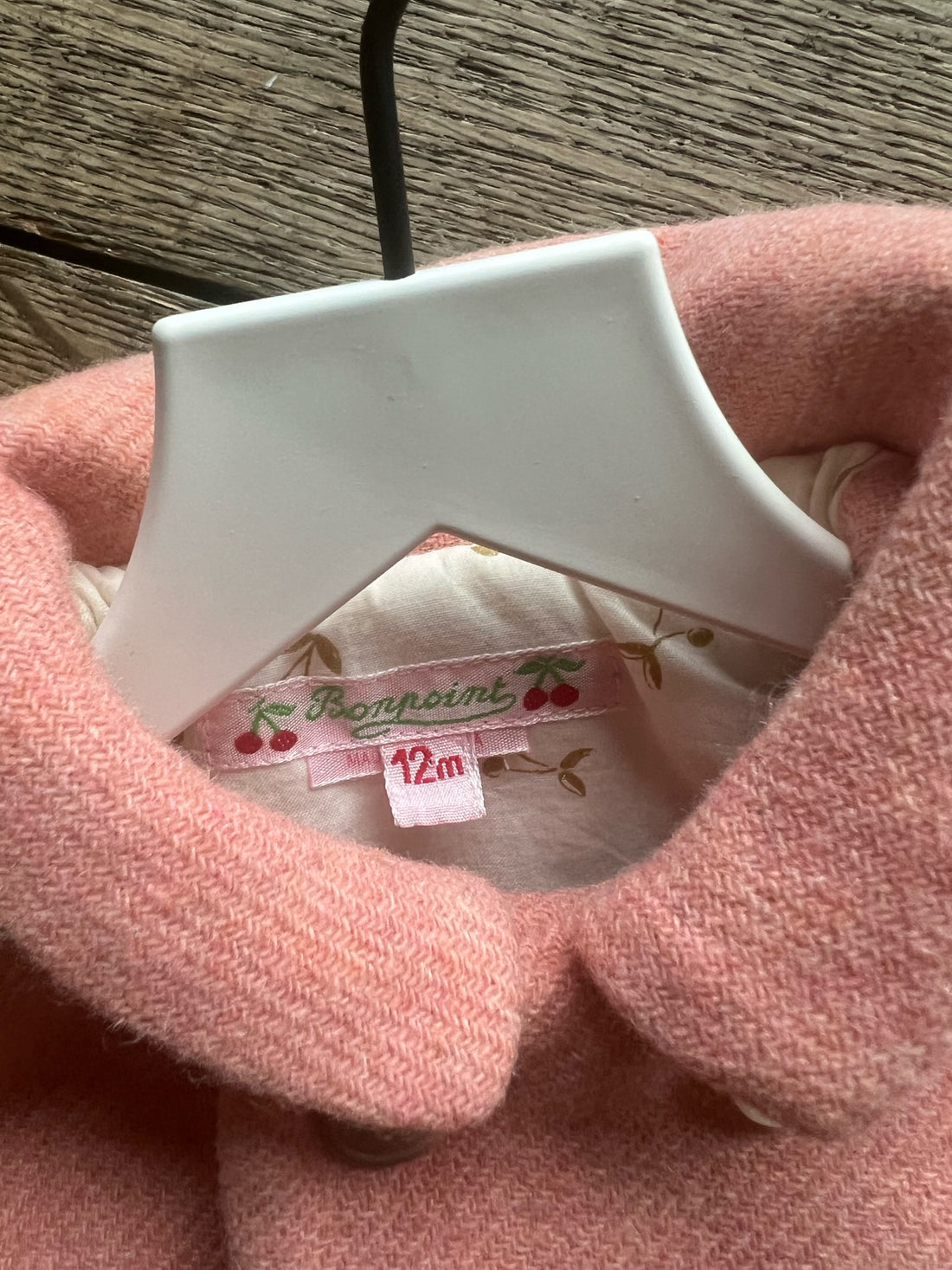 Bonpoint Pink Peacoat