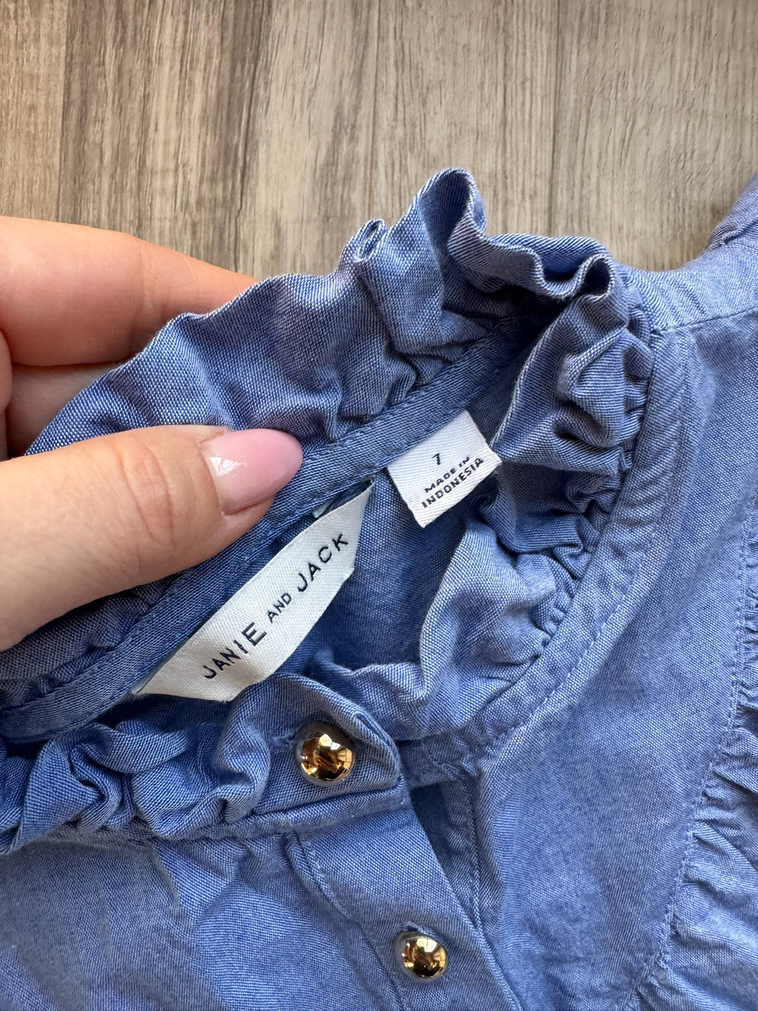 Janie & Jack Blue Top
