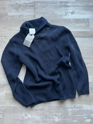 Zara Navy Sweater - NEW