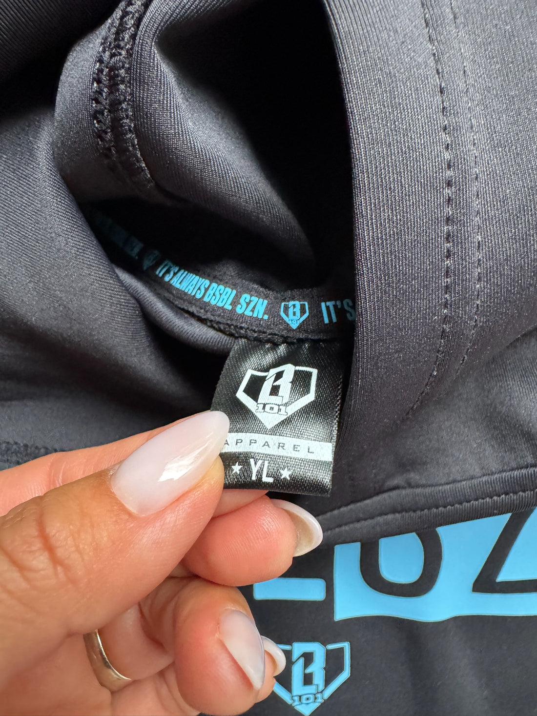 B101 Black Hoodie