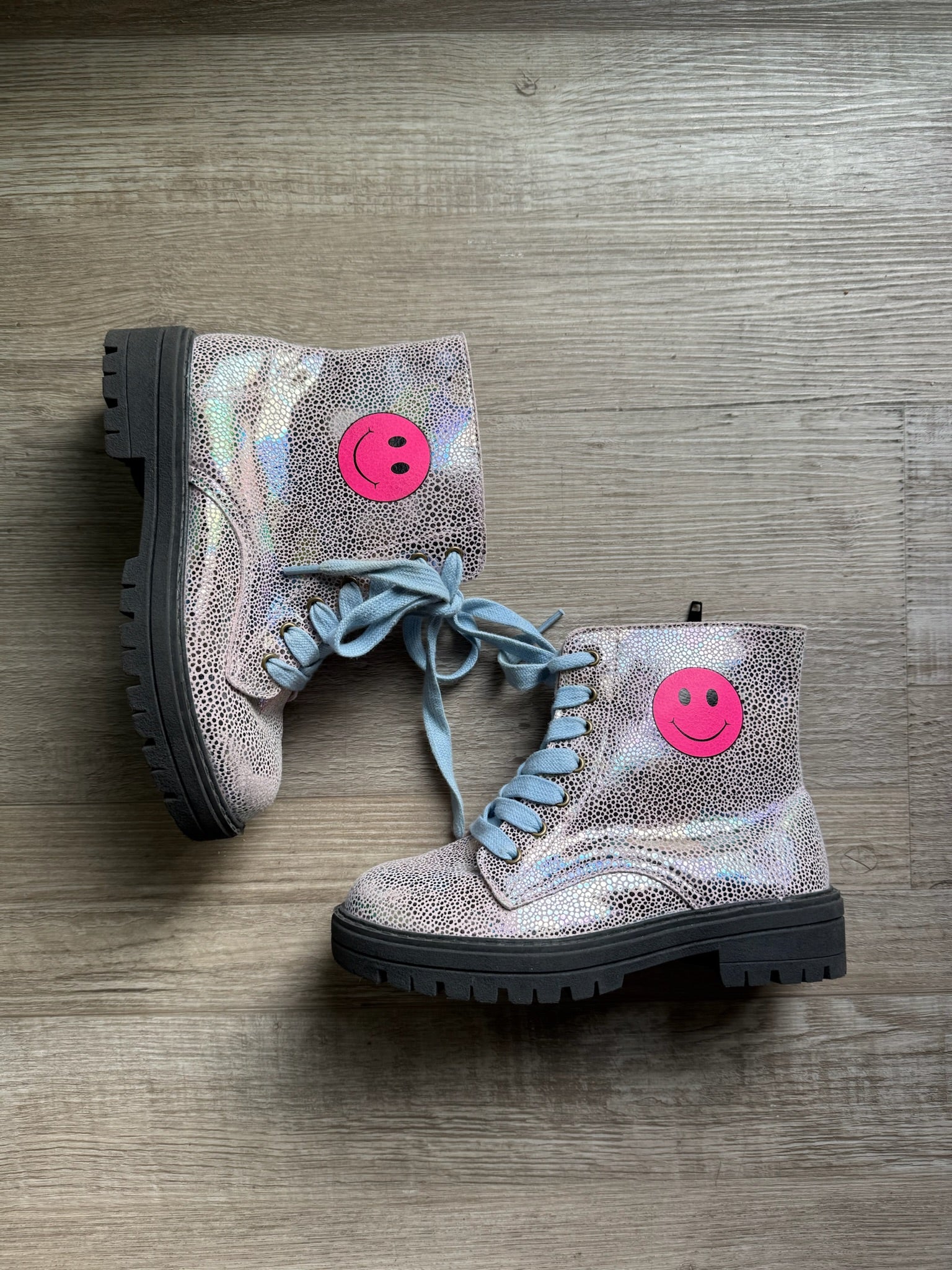 Lola & The Boots Silver Boots