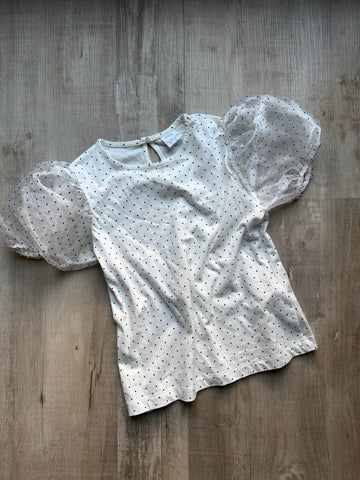 Zara Polka Dot Top