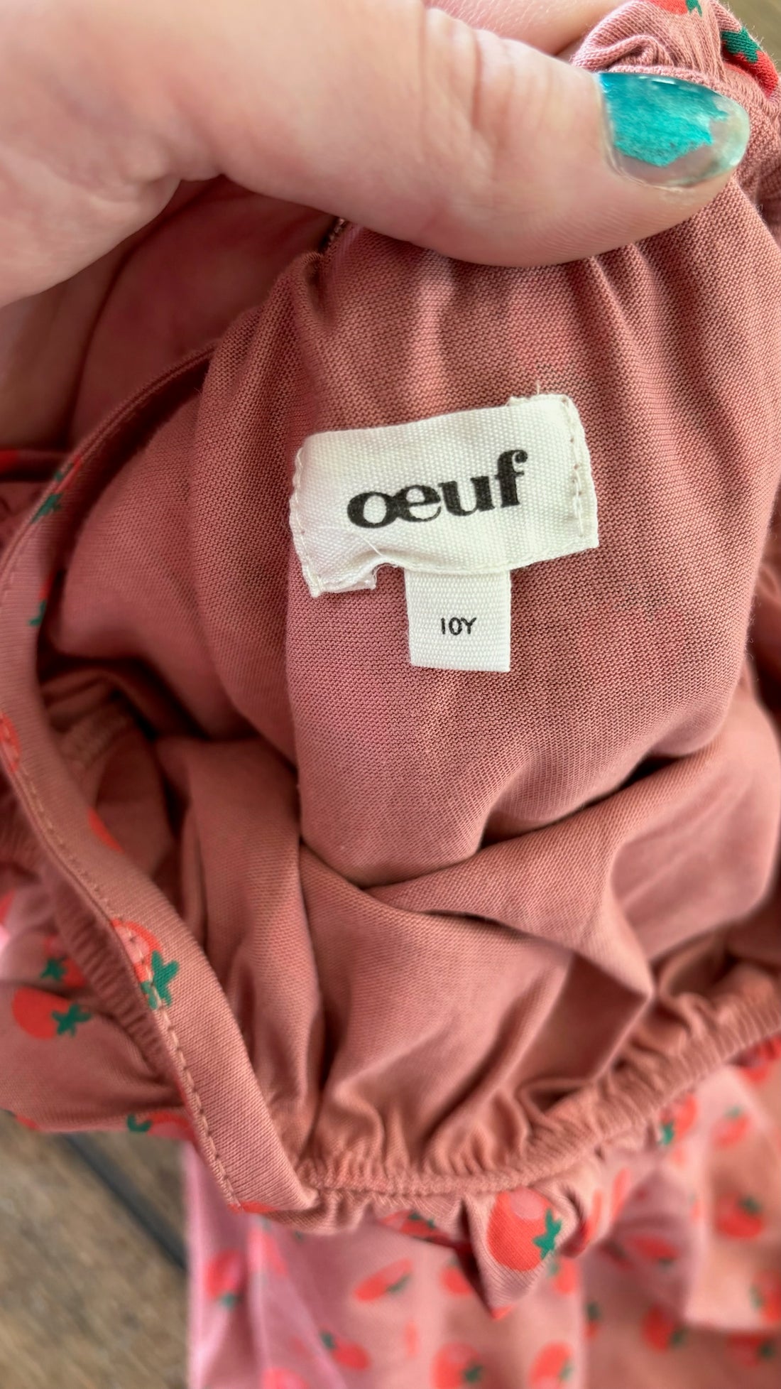 Oeuf Pink Floral Romper