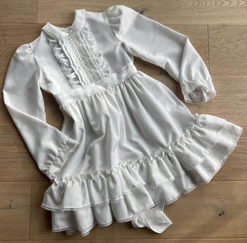 Vintage White Madonna Dress