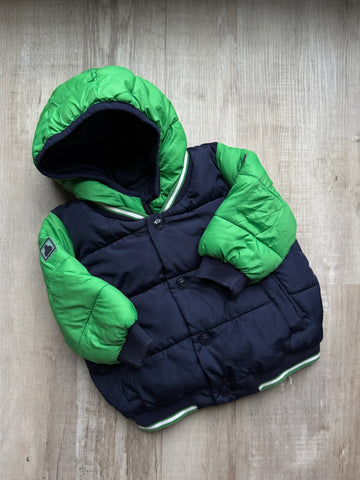 Gap Navy Puffer Coat