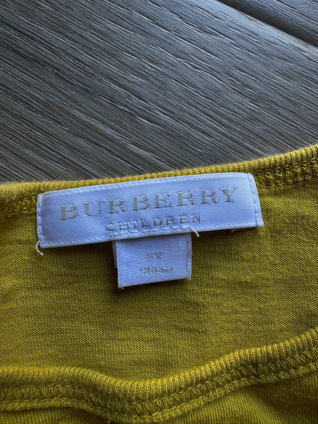 Burberry Yellow Dog Shirt