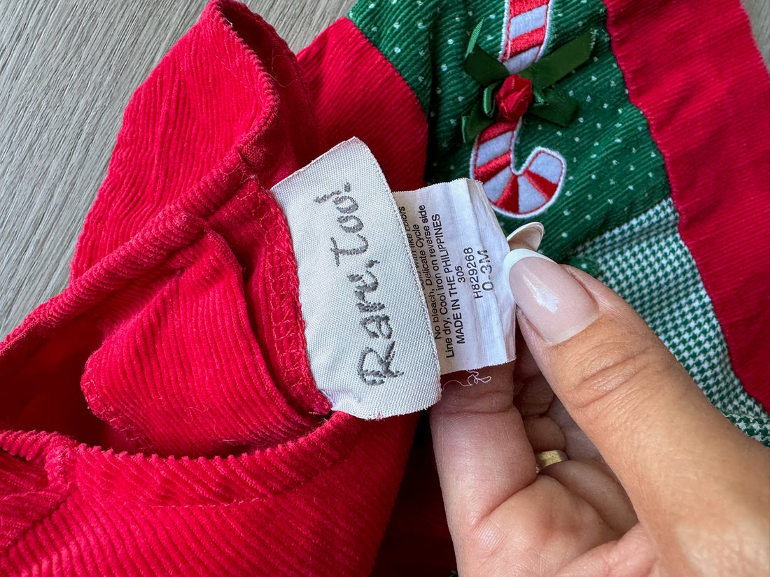 Rare, Too! Vintage Christmas dress