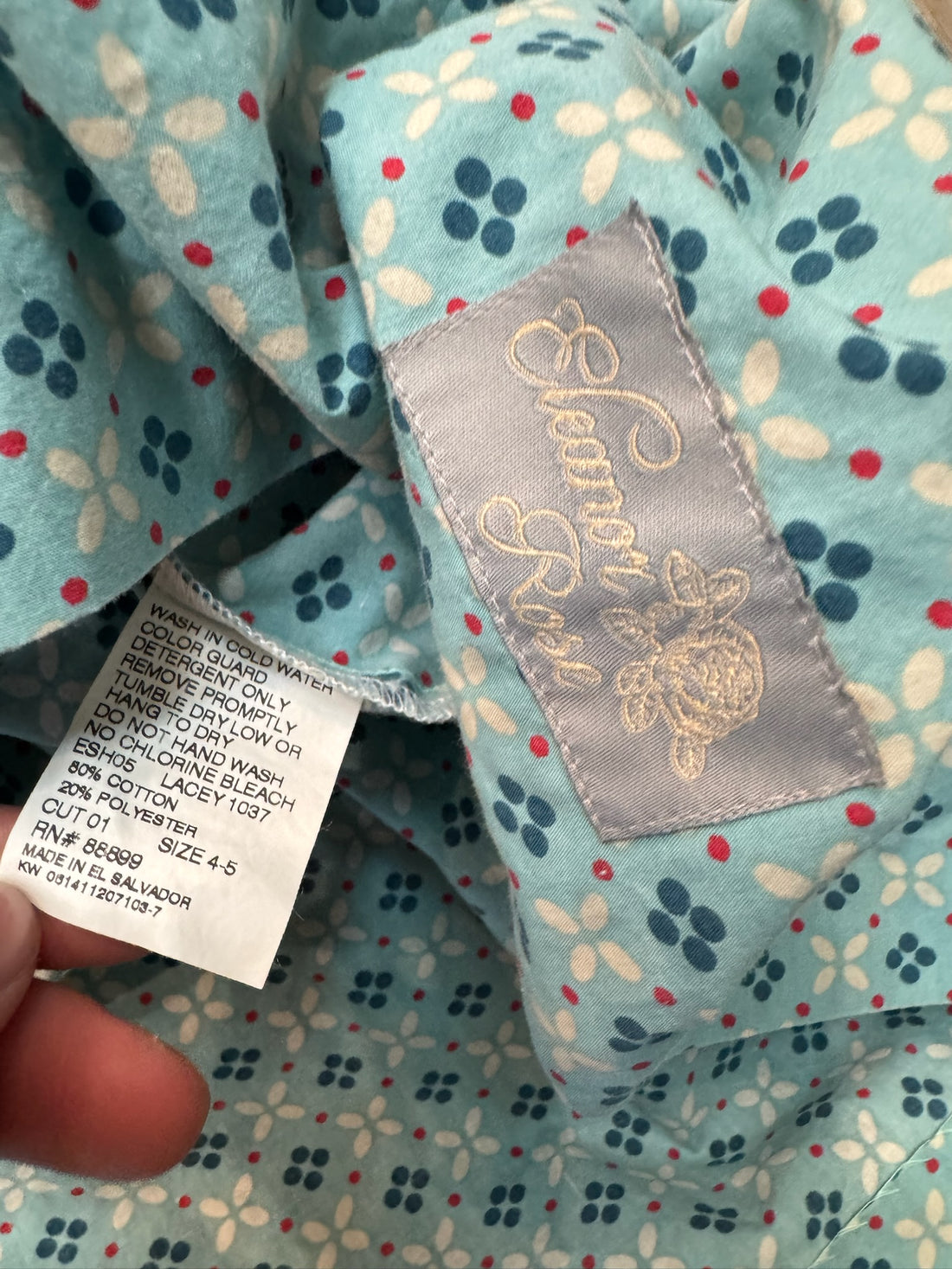 Eleanor Rose Blue Dress