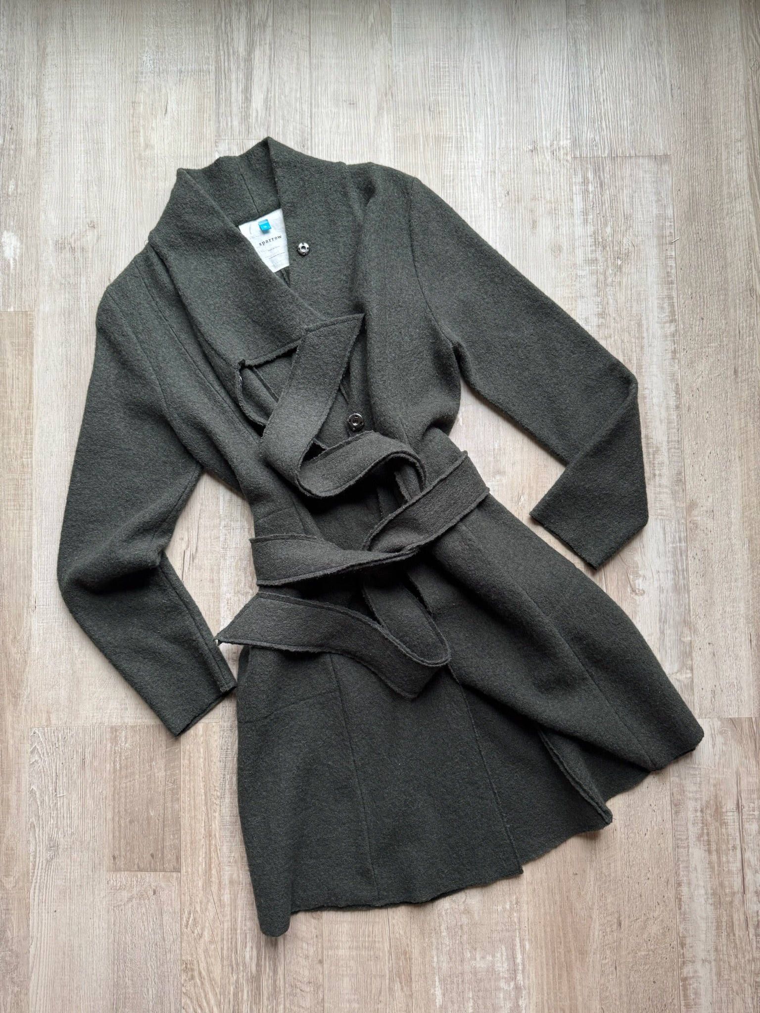 Sparrow Wool Green Jacket - W