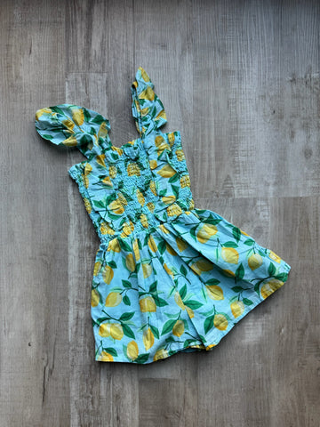 Janie & Jack Lemon Romper
