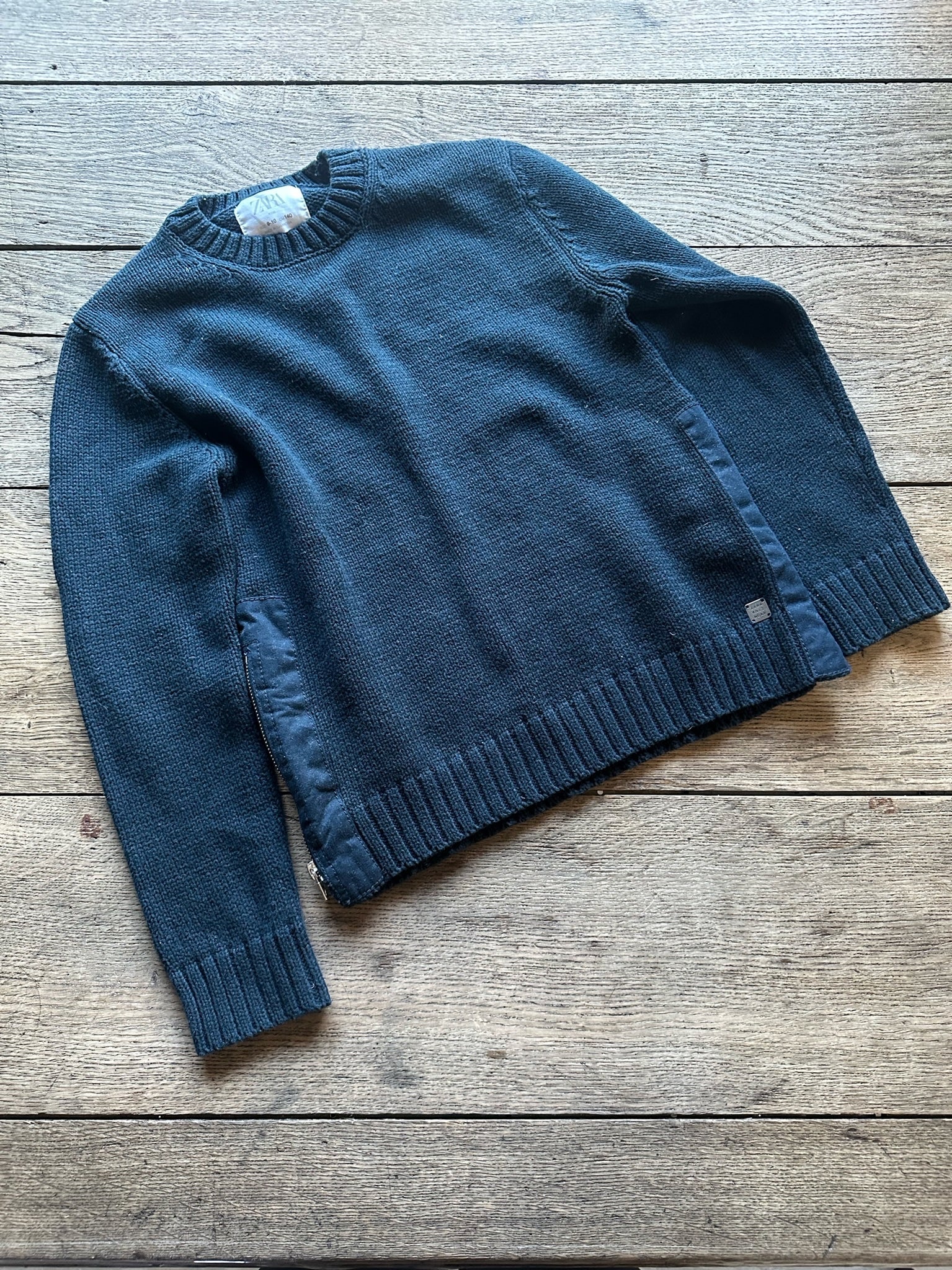 Zara Black Knit Sweater