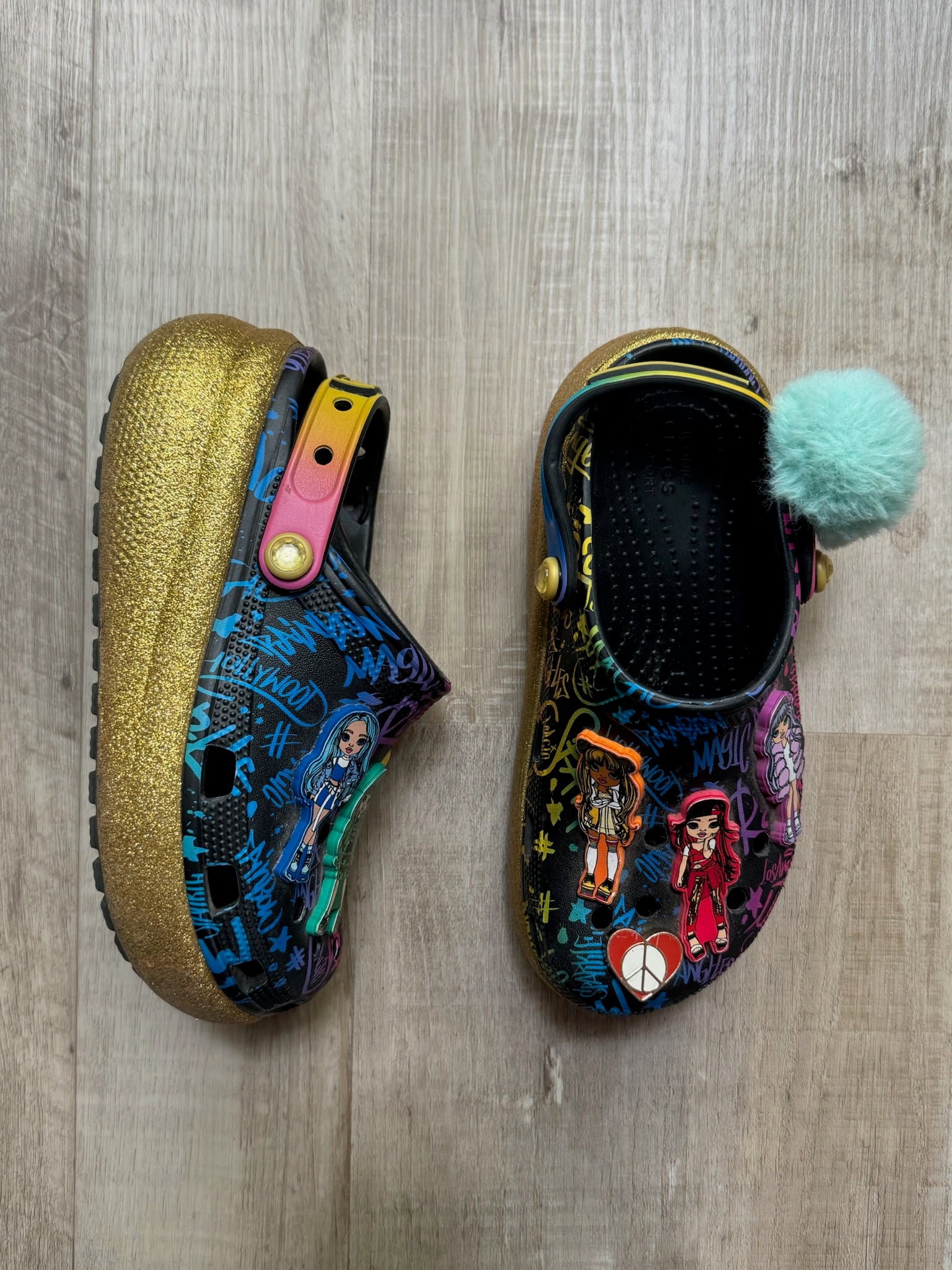 Rainbow High Doll Crocs