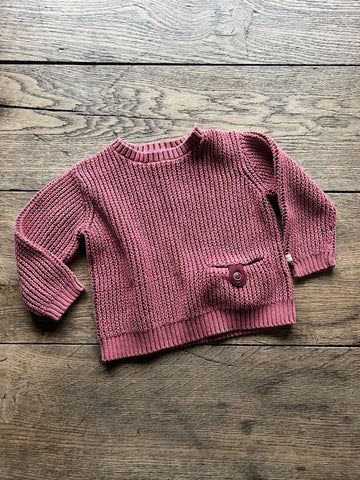 Zara Burgundy Sweater