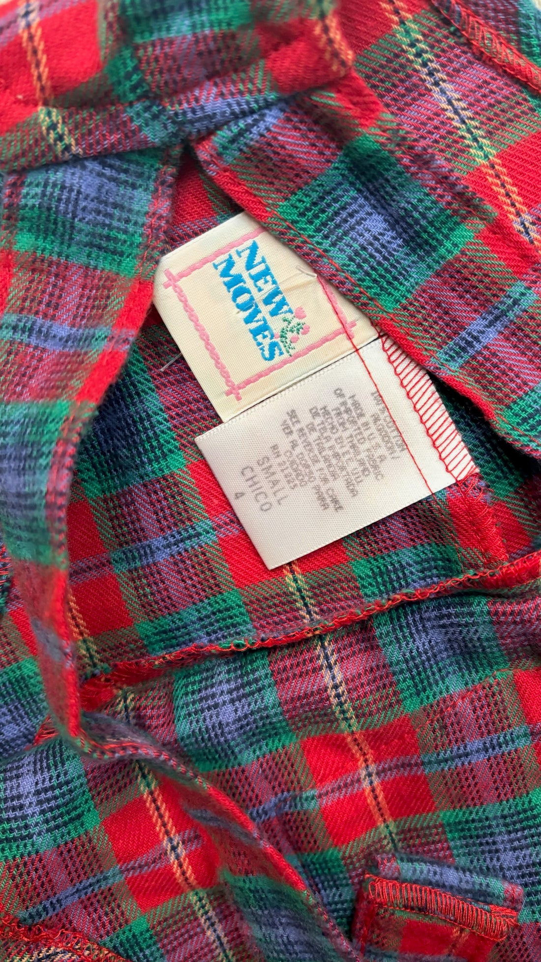 Vintage Plaid Jumper