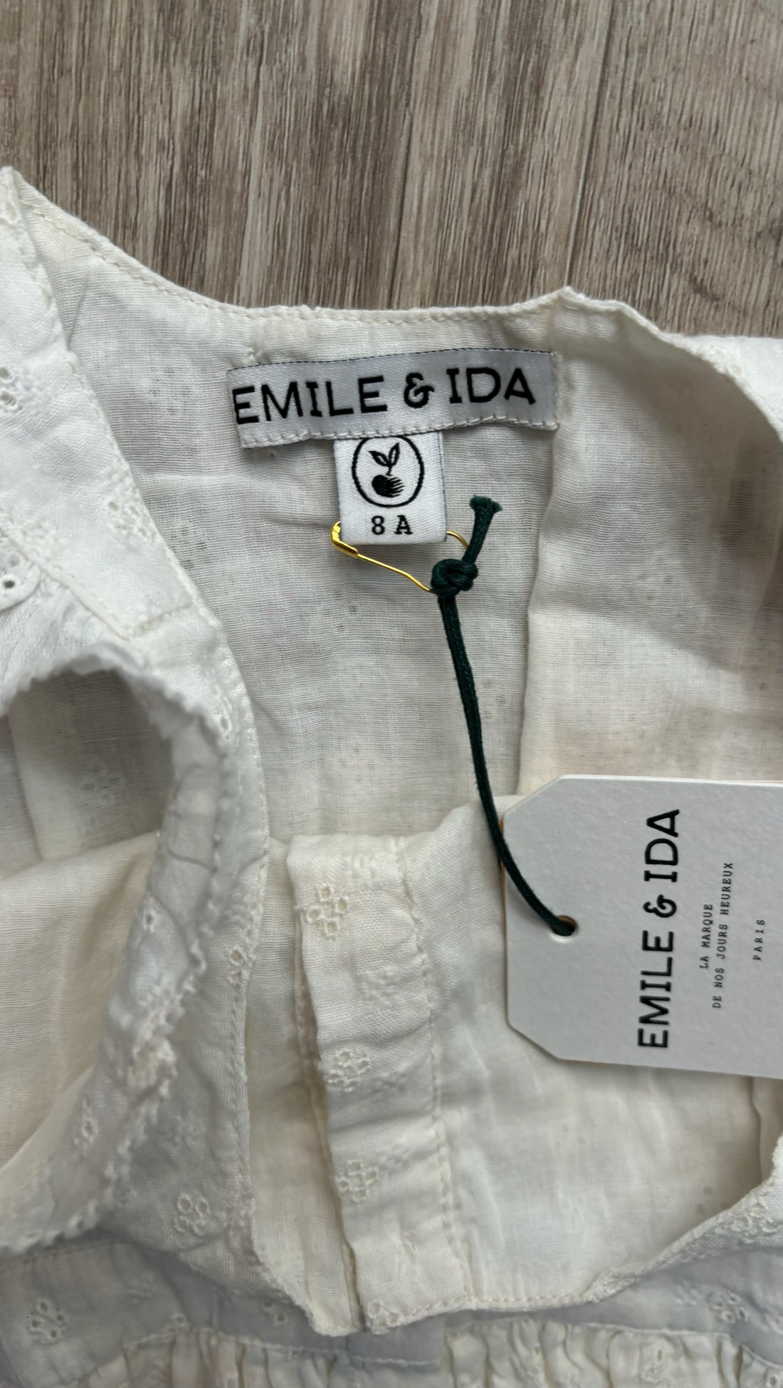 Emile & Ida Cream Dress - NEW