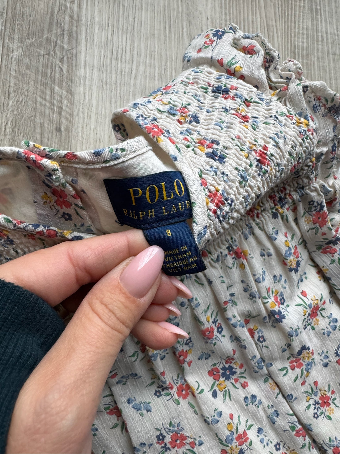 Polo Ralph Lauren Floral Smocked Dress