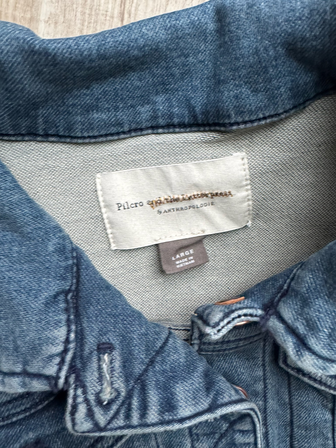 Pilcro and the Letterpress Jean Jacket