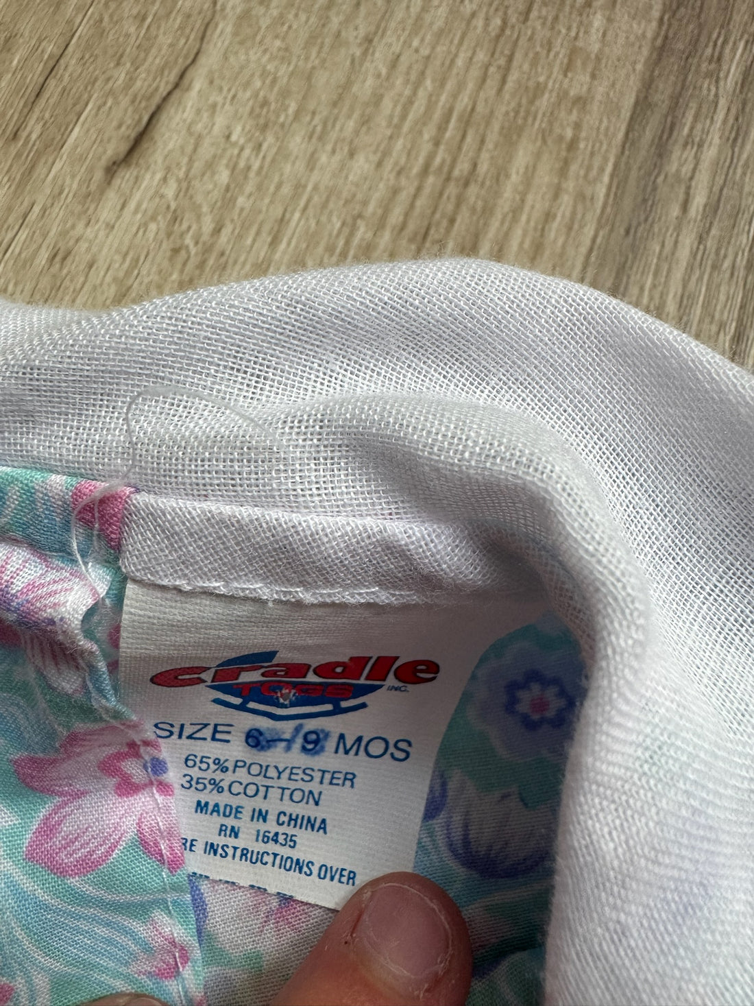 Vintage Floral Romper